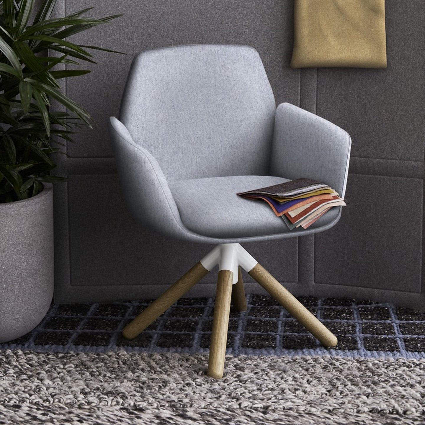 Front of house, lounge, collaboration, private rooms.